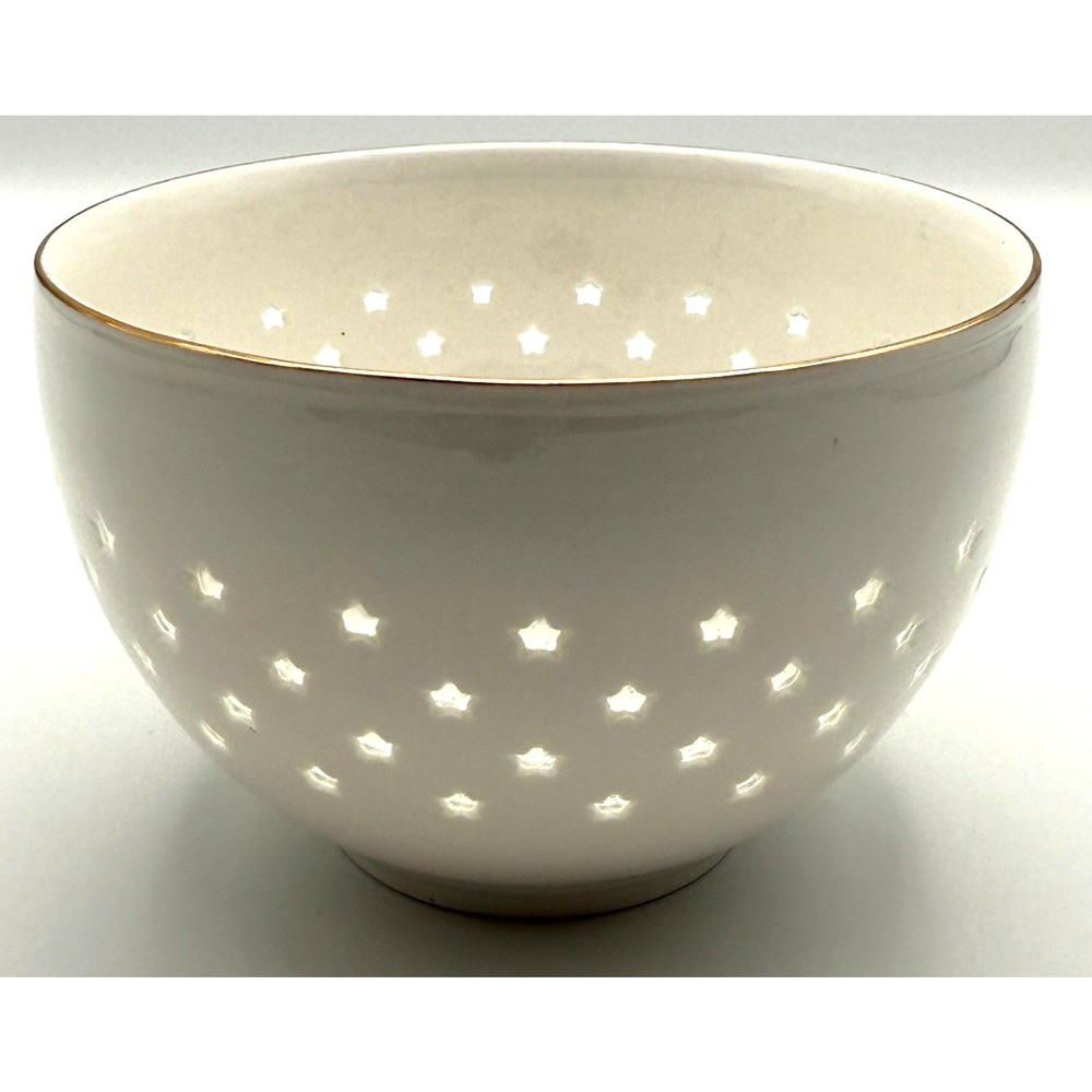 Anthropologie Estrella Bowl Cereal Pasta Glazed Stars Celestial 18 oz Retired